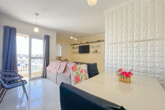 Sala de apartamento à venda com 2 quartos, 57m² em Novo Osasco, Osasco
