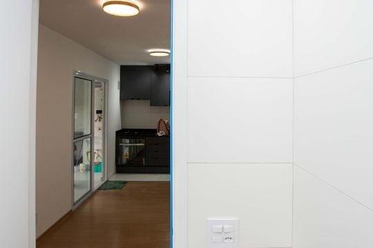 Banheiro de apartamento à venda com 2 quartos, 44m² em Conceição, Diadema