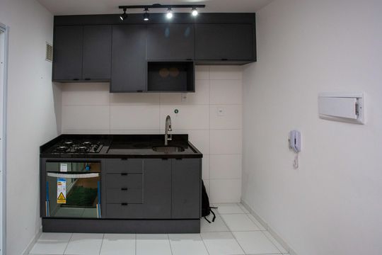 Cozinha de apartamento à venda com 2 quartos, 44m² em Conceição, Diadema