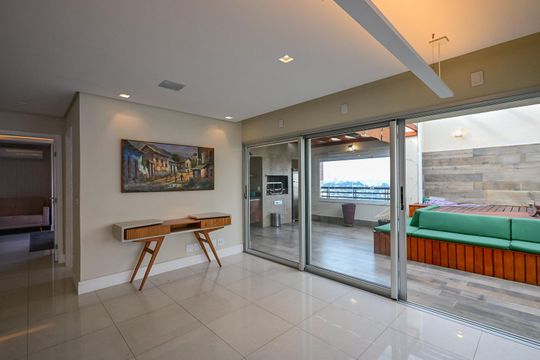Hal da Cobertura de apartamento para alugar com 4 quartos, 343m² em Vila Morse, São Paulo