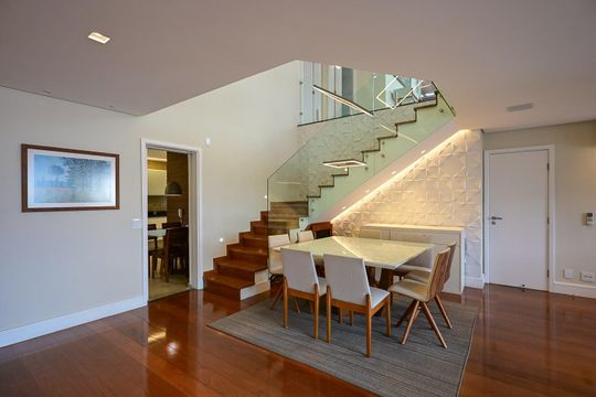 Sala de Jantar de apartamento à venda com 4 quartos, 343m² em Vila Morse, São Paulo