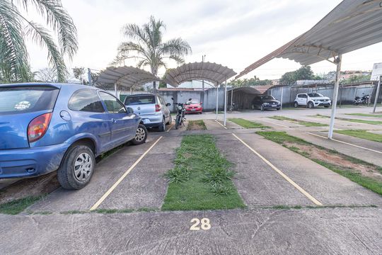 Garagem de apartamento para alugar com 2 quartos, 60m² em Bom Sossego, Ribeirão das Neves