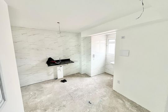 Sala/Cozinha de apartamento à venda com 2 quartos, 36m² em Jardim São Paulo, São Paulo