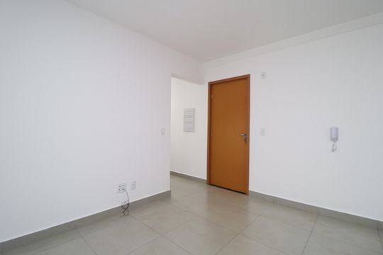 Sala de apartamento para alugar com 2 quartos, 80m² em Novo Mundo, Uberlândia