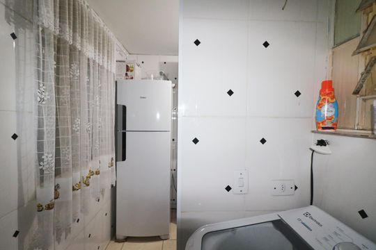 Área de Serviço de apartamento para alugar com 2 quartos, 51m² em Casa Grande, Diadema