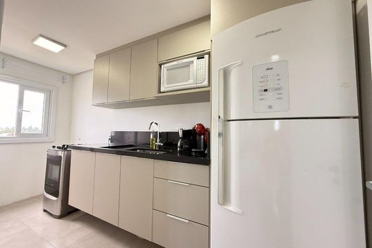 Cozinha de apartamento para alugar com 2 quartos, 64m² em Nossa Senhora das Gracas, Canoas