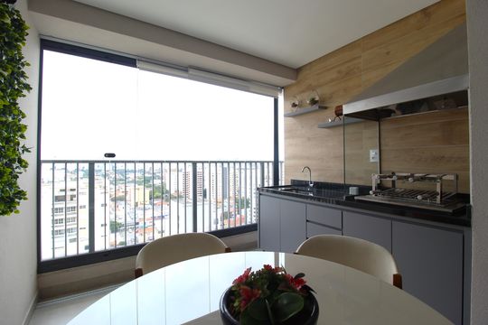 Varanda de apartamento à venda com 2 quartos, 79m² em Indianópolis, São Paulo