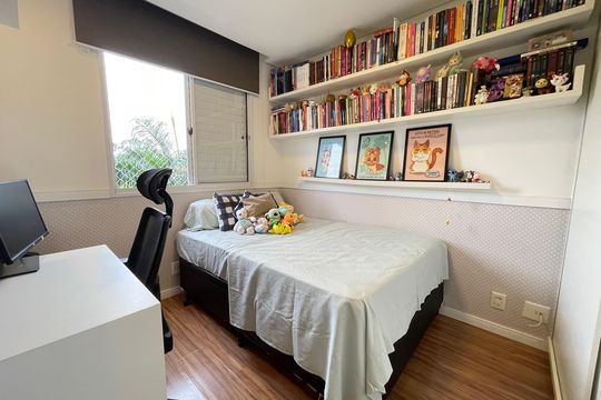 Suíte 2 de apartamento à venda com 2 quartos, 87m² em Jaguaré, São Paulo