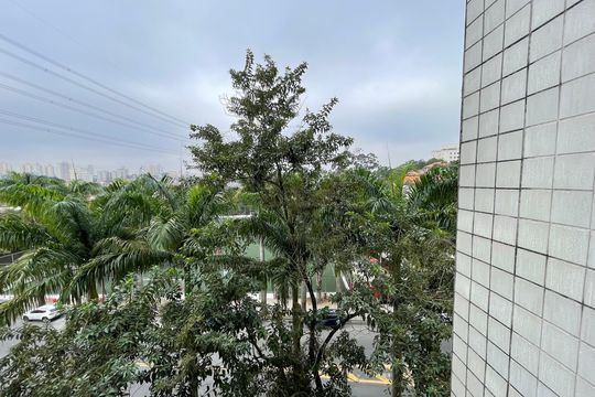 Vista da varanda de apartamento à venda com 2 quartos, 87m² em Jaguaré, São Paulo