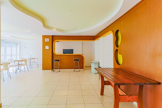 Área comum de apartamento à venda com 2 quartos, 87m² em Jaguaré, São Paulo