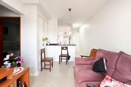 Sala de apartamento à venda com 2 quartos, 54m² em Baeta Neves, São Bernardo do Campo