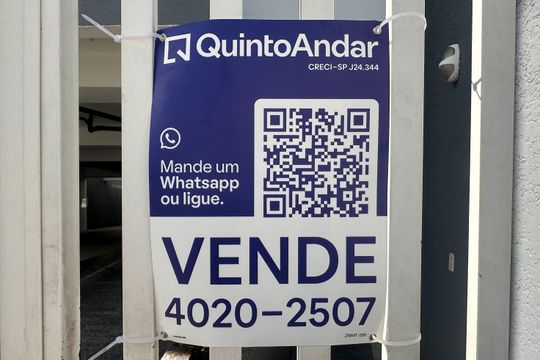 Placa de apartamento à venda com 2 quartos, 54m² em Baeta Neves, São Bernardo do Campo
