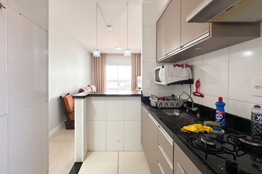 Cozinha de apartamento à venda com 2 quartos, 54m² em Baeta Neves, São Bernardo do Campo