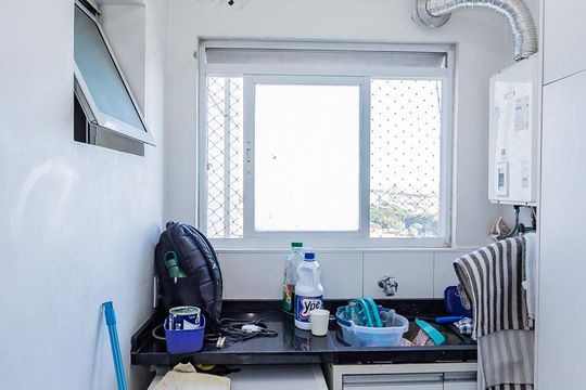 Área de Serviço de apartamento à venda com 2 quartos, 85m² em Jardim Santo Elias, São Paulo