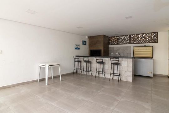 Área comum - Churrasqueira de apartamento para alugar com 2 quartos, 57m² em São Miguel, São Paulo