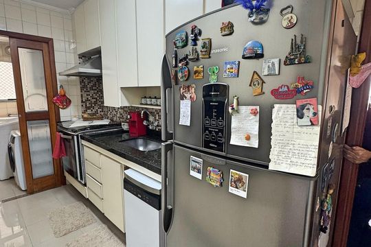 Cozinha de apartamento à venda com 3 quartos, 84m² em Vila Mariana, São Paulo