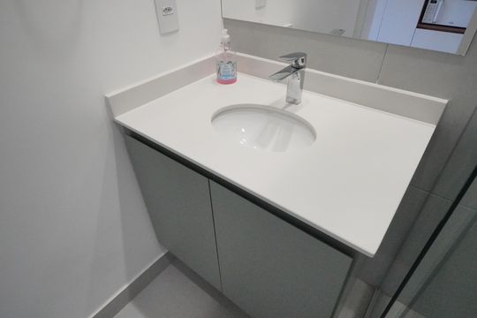 Banheiro de kitnet/studio para alugar com 1 quarto, 25m² em Alto do Ipiranga, São Paulo