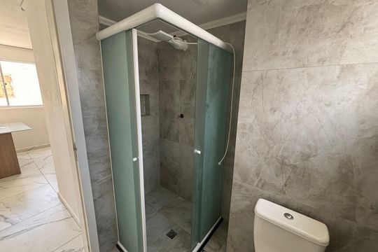 Banheiro de apartamento para alugar com 2 quartos, 52m² em Cidade Líder, São Paulo