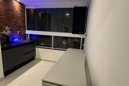 Sala de apartamento para alugar com 3 quartos, 97m² em Vila Augusta, Sorocaba