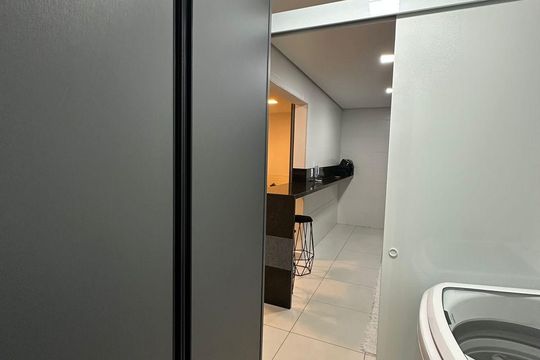 Área de serviço de apartamento para alugar com 3 quartos, 97m² em Vila Augusta, Sorocaba