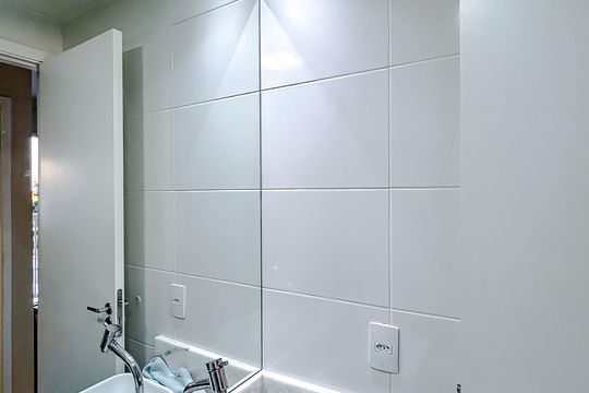 Banheiro de apartamento à venda com 2 quartos, 45m² em Tatuapé, São Paulo