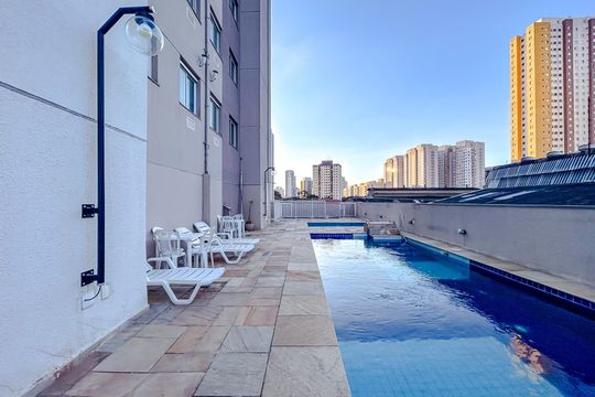 Área comum - Piscina de apartamento à venda com 2 quartos, 45m² em Tatuapé, São Paulo
