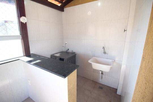 Área de Serviço de apartamento à venda com 3 quartos, 118m² em Santa Cruz Industrial, Contagem