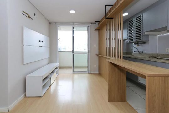 Sala de apartamento para alugar com 2 quartos, 55m² em Olaria, Canoas