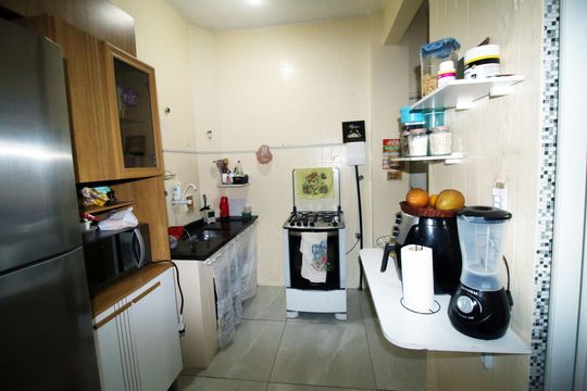 Cozinha  de apartamento à venda com 2 quartos, 39m² em Colégio, Rio de Janeiro