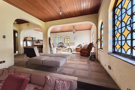 Sala - Lareira  de casa para alugar com 5 quartos, 491m² em Vila Comercial, São Paulo