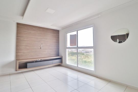 Sala de apartamento para alugar com 2 quartos, 76m² em Jardim Inconfidência, Uberlândia