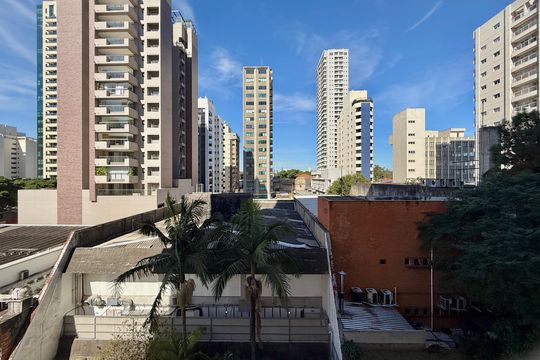 Vista Quarto 1 de apartamento à venda com 2 quartos, 80m² em Brooklin, São Paulo