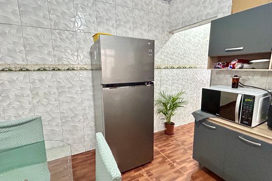 Cozinha de casa para alugar com 2 quartos, 90m² em Jardim Nova Cidade, Guarulhos