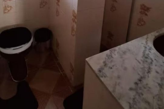 Banheiro de apartamento para alugar com 1 quarto, 42m² em Foguete, Cabo Frio
