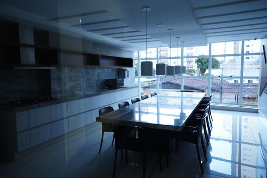 Área comum de apartamento à venda com 3 quartos, 114m² em Setor Bueno, Goiânia