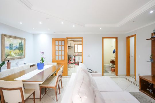 Sala de apartamento para alugar com 4 quartos, 135m² em Santo Antônio, São Caetano do Sul