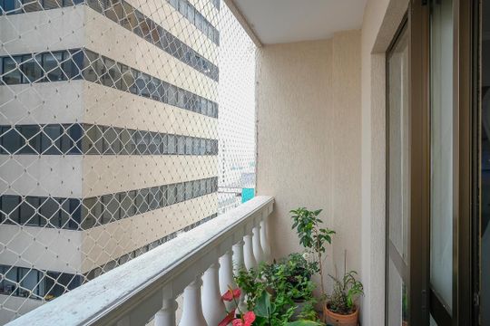 Varanda da sala de apartamento para alugar com 4 quartos, 135m² em Santo Antônio, São Caetano do Sul