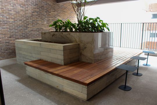 Área comum de apartamento para alugar com 1 quarto, 37m² em Higienópolis, São Paulo