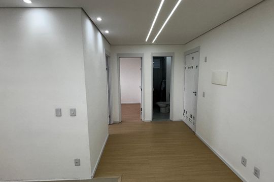 Sala - Sala de Jantar  de apartamento para alugar com 2 quartos, 39m² em Parque das Nações, Santo André