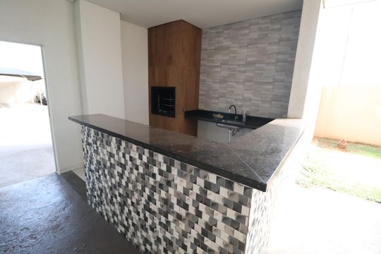 Área comum - Churrasqueira de apartamento para alugar com 2 quartos, 65m² em Jardim Patricia, Uberlândia