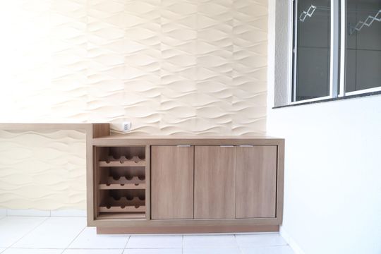 Sacada de apartamento para alugar com 2 quartos, 65m² em Jardim Patricia, Uberlândia