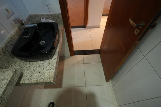 Banheiro Social de apartamento para alugar com 2 quartos, 75m² em Santa Maria, Santo André