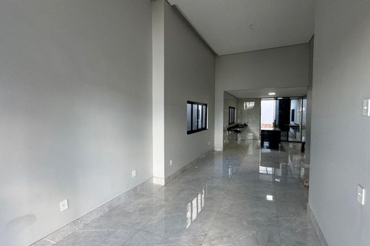 Sala e cozinha  de casa à venda com 3 quartos, 200m² em Colônia Agrícola Samambaia, Brasília