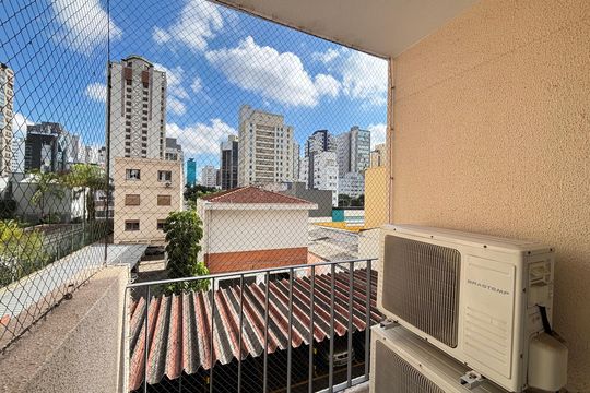 Vista de apartamento para alugar com 2 quartos, 60m² em Indianópolis, São Paulo