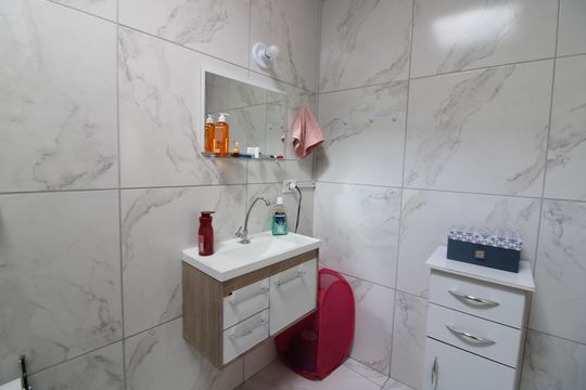 Banheiro da Suíte casa 1 de casa à venda com 6 quartos, 300m² em Parque Penha, São Paulo