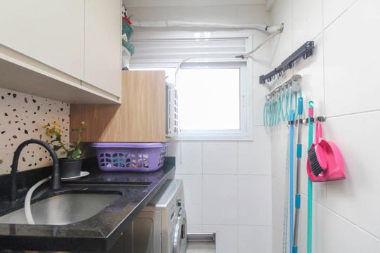 Área de Serviço de apartamento à venda com 2 quartos, 67m² em Vila Formosa, São Paulo