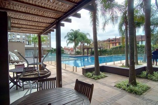 Área externa de apartamento à venda com 2 quartos, 72m² em Jardim Sabará, Porto Alegre