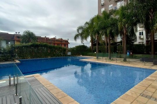 Área externa de apartamento à venda com 2 quartos, 72m² em Jardim Sabará, Porto Alegre