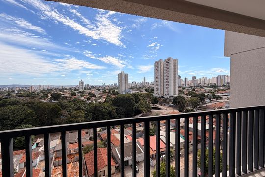 Vista da Sacada de apartamento para alugar com 2 quartos, 74m² em Parque Amazonia, Goiânia