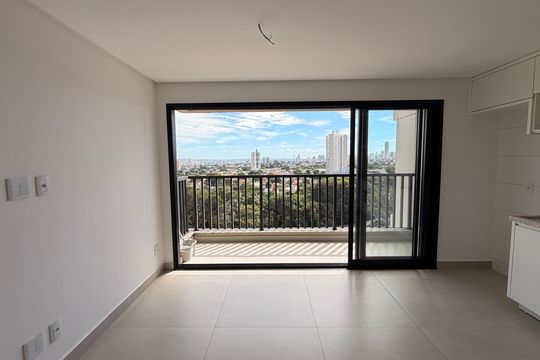 Sala de apartamento para alugar com 2 quartos, 74m² em Parque Amazonia, Goiânia